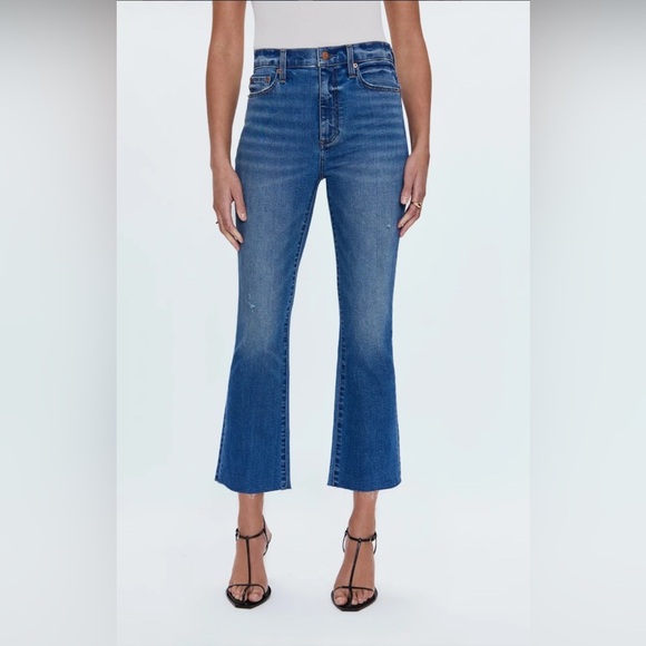 pistola Denim - Pistola Lennon High Rise Cropped Bootleg Jeans Size 25